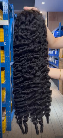 Spanish Curly 13x4 Transparent Lace 200% Density